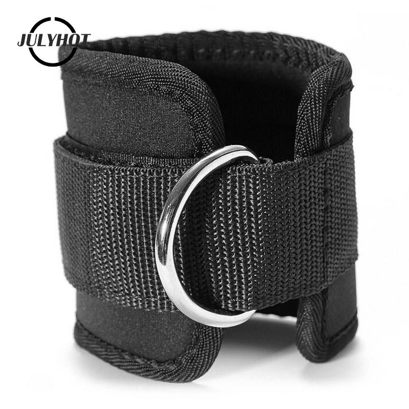 1pc Adjustable D-ring Ankle Strap Weight Leg Training Brace Support Sport Safety Abductors Gym Fitness Equipment